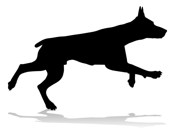 狗剪影宠物图片下载