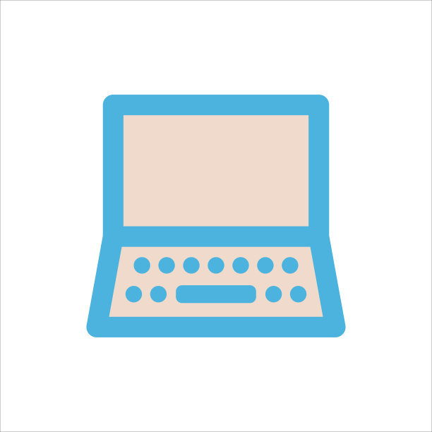 笔记本图标平面矢量符号设计流行图片下载