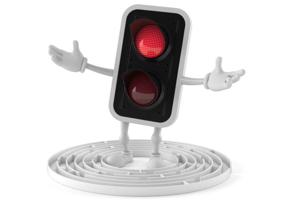 迷宫里的红绿灯人物图片下载