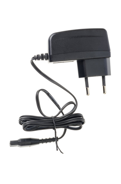 黑色充电器孤立在白色背景。照片图片下载