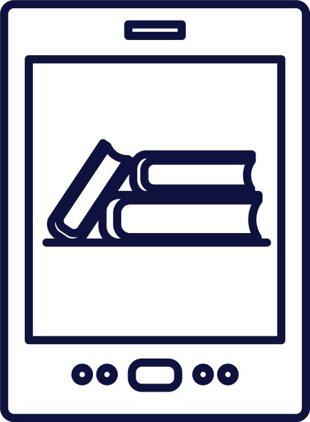 孤立教育书籍内的智能手表线图片下载