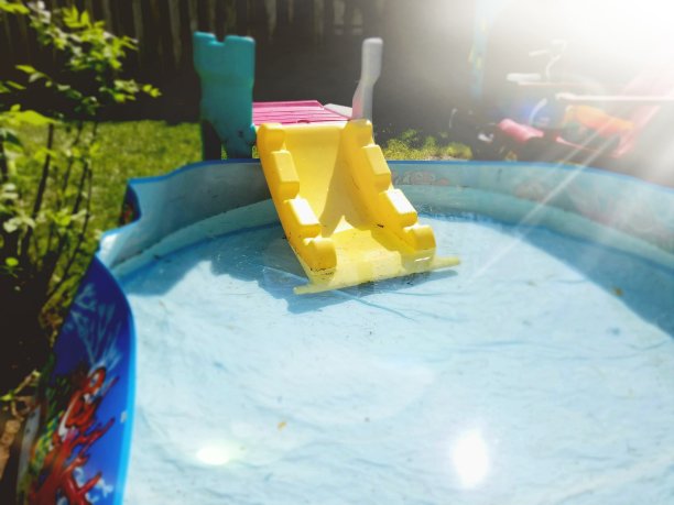 后院的泳池图片下载