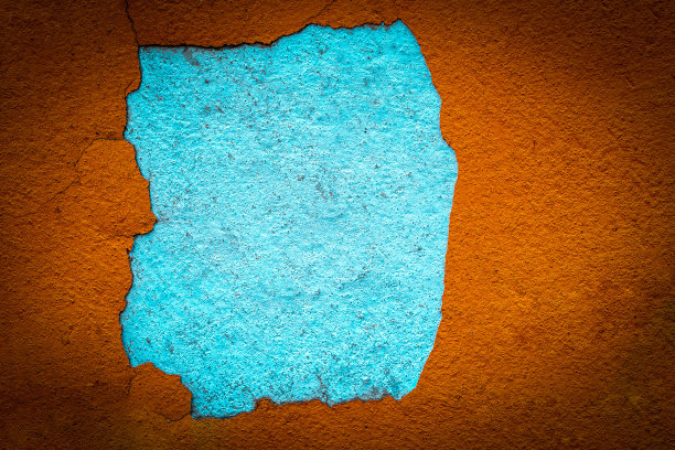 油漆皮纹理。旧粗石水泥图案墙背景。陈旧的灰泥或混凝土灰泥表面。摘要网络横幅。副本的空间。图片下载