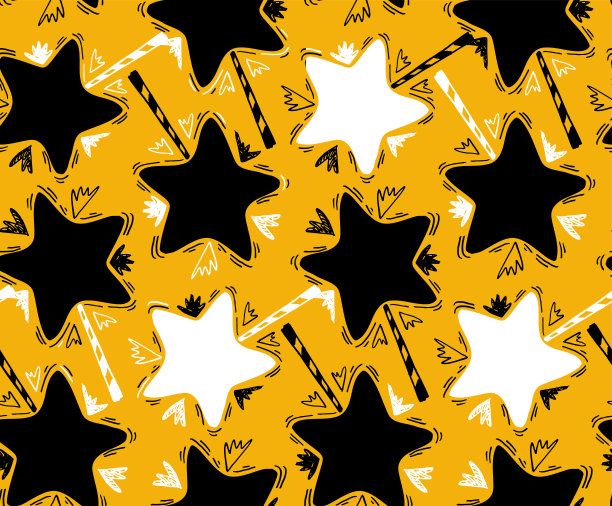 可爱的颜色抽象手绘涂鸦图案背景纹理。模板艺术设计元素。图片下载