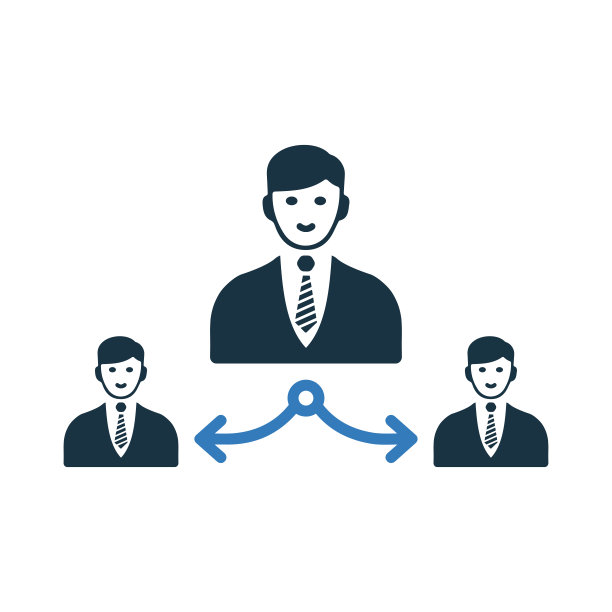 团队图标设计/业务伙伴关系图片下载