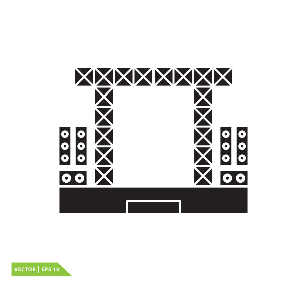 阶段图标矢量标志设计模板图片下载