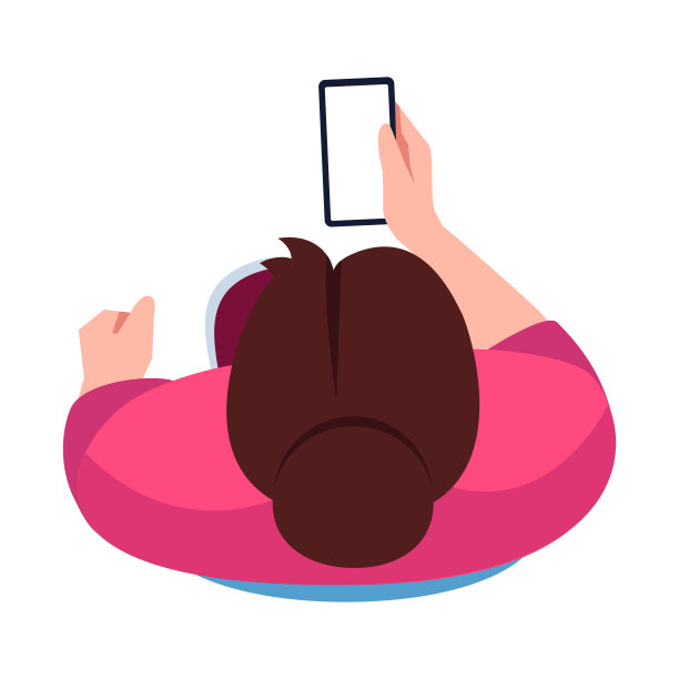 无线连接半平面RGB彩色矢量插图图片下载