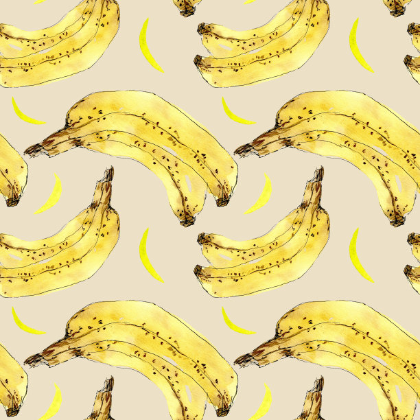 香蕉无缝模式图片下载