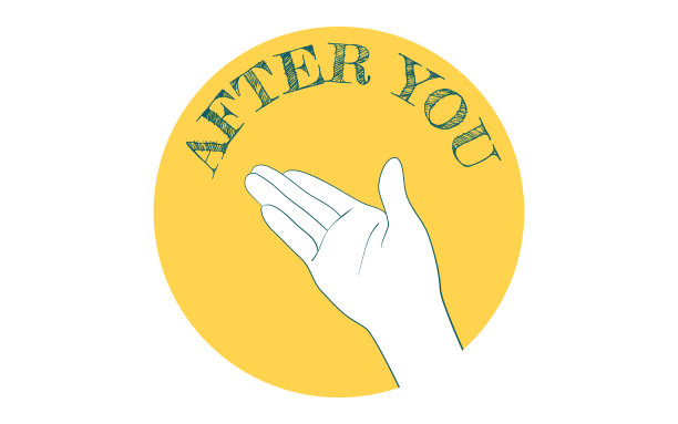 让路手势图标图片下载