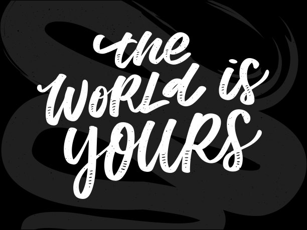 旅行生活方式灵感语录刻字。动机排版。书法平面设计元素。旧的方法不能打开新的大门。让我们去探索。每张图片都有一个故事图片下载