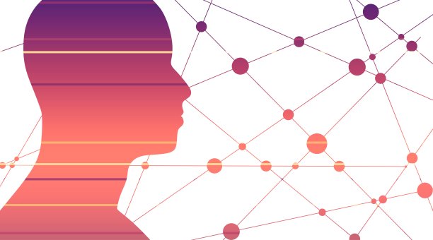 一个人头的剪影图片下载