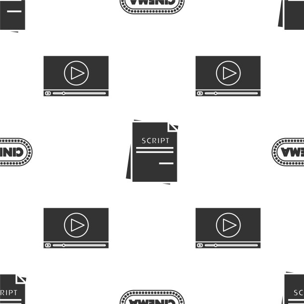 设置电影海报设计模板场景和图片下载