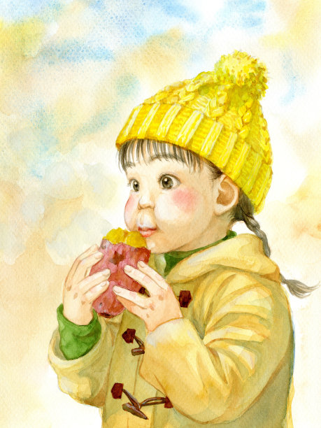 童年插画素材ID：378944898