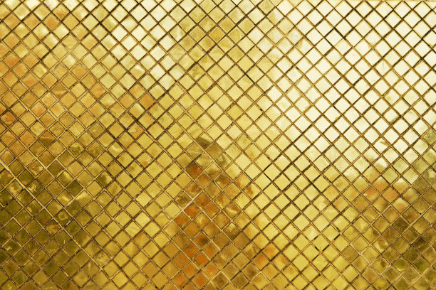 垃圾金黄色瓷砖纹理背景图片下载