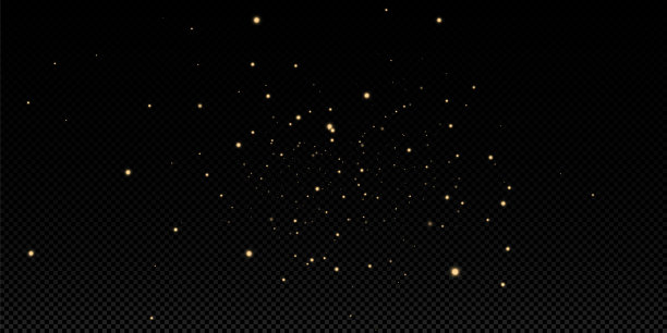 发出光的效果。矢量插图。圣诞节的闪光。灰尘图片下载