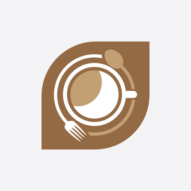 餐厅餐饮服务矢量标识模板设计图片下载