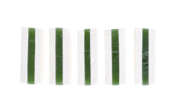 自制香草棉花糖棒。照片图片下载