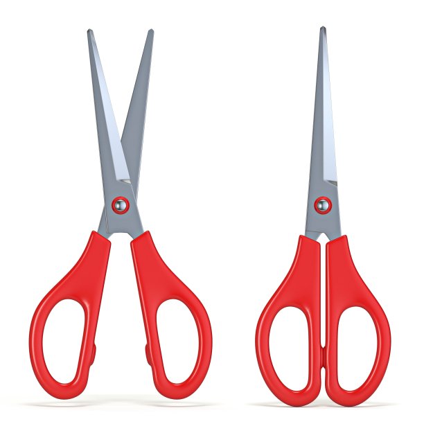 剪刀打开和关闭3D图片下载