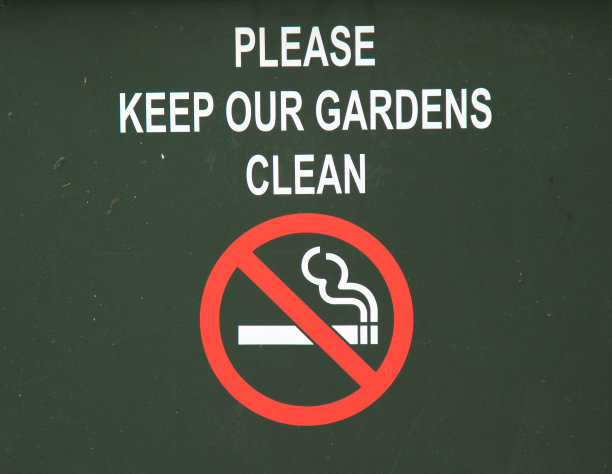 禁止吸烟标志的特写图片下载