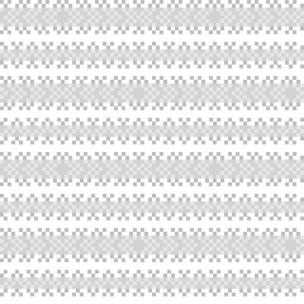 白色圣诞集市岛无缝图案背景图片下载