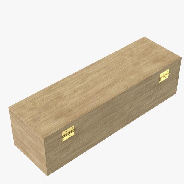 一个木盒子里的红酒瓶子图片下载