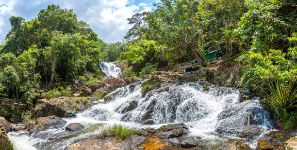 达坦拉瀑布图片下载