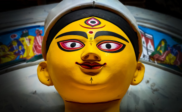 杜尔迦之母的制作图片下载