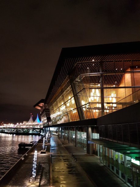 夜晚的煤港图片下载