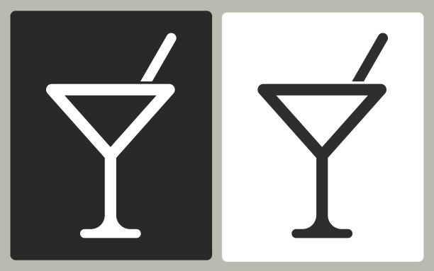 鸡尾酒图标图片下载