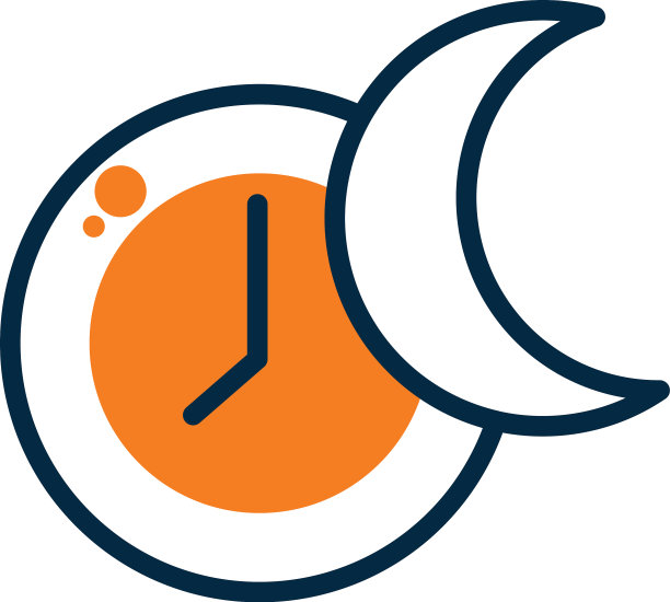 孤眠钟与月半线半色图片下载