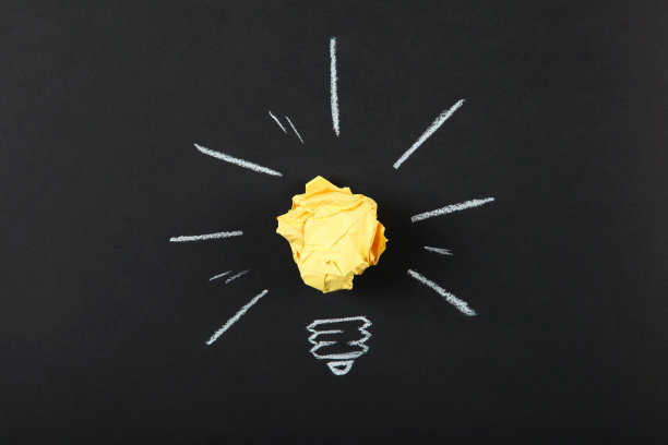 创意概念“想法”，一个新的想法。图片下载