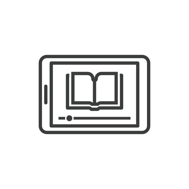 数字学习矢量线图标设置。细线设计。勾勒出图形元素，简单的笔画符号。数字学习图标图片下载