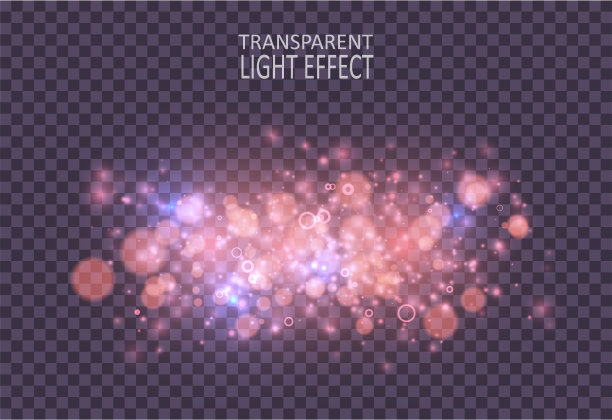 发光的灯光效果图片下载