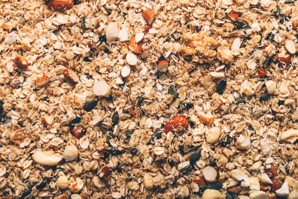 生无麸质自制格兰诺拉麦片图片下载