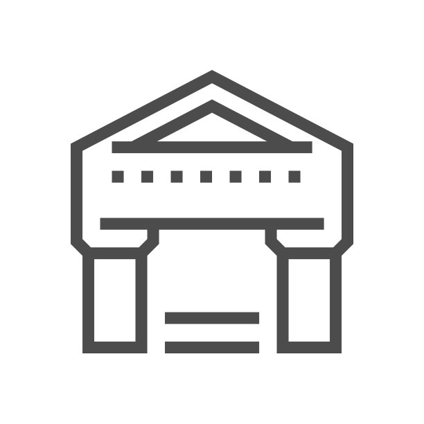 银行大楼图标图片下载