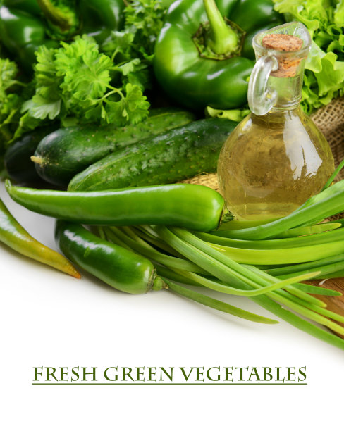 成熟多汁的绿色蔬菜图片下载