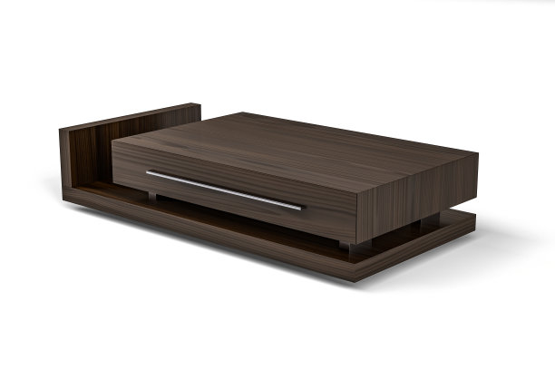 简单的矮木咖啡桌图片下载