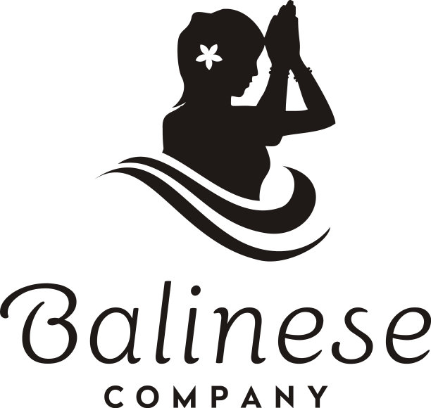 精神女人巴厘岛泰国女孩文化标志图片下载