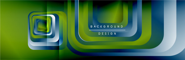 圆形正方形组成几何形状图片下载