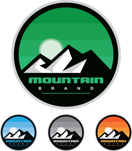 轮廓山徽章图片下载