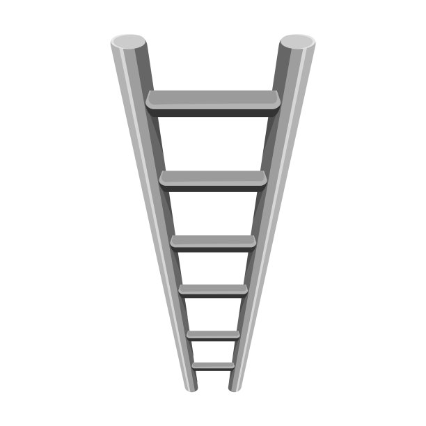 梯子图标卡通图标隔离上图片下载