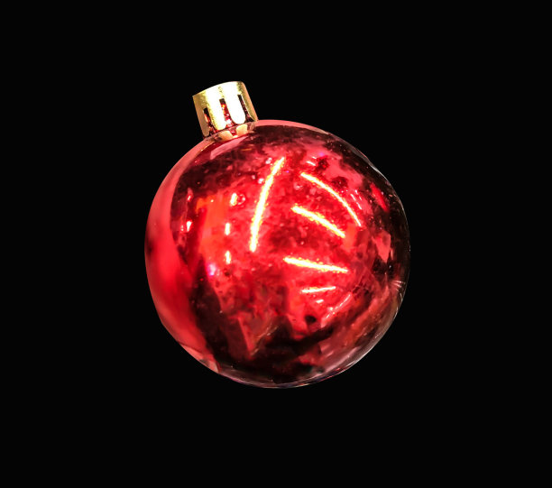 圣诞玩具，球，孤立图片下载