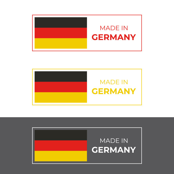 德国制造符号矢量设计灵感来自德国国旗图片下载