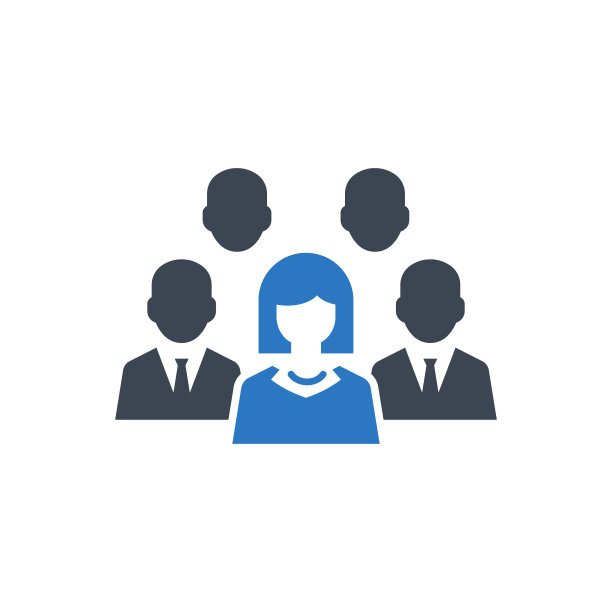 业务人员图标。团队、用户(矢量图)图片下载
