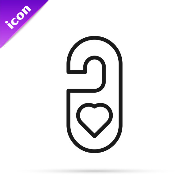 黑线请勿用心打扰图标图片下载