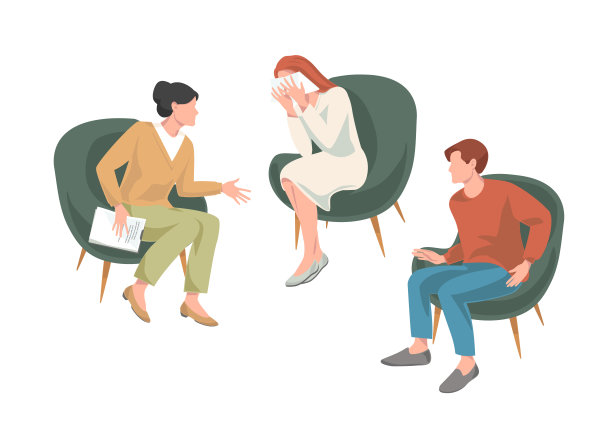 家庭心理治疗。图片下载