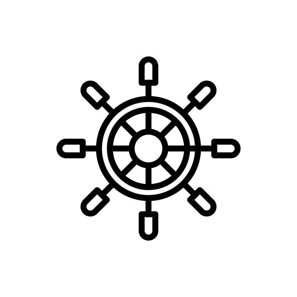 头盔图标，用于UI和UX的简约线条轮廓矢量元素，网站或移动应用程序图片下载