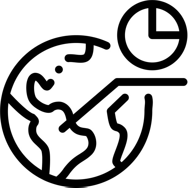 国际统计师图标细线图片下载