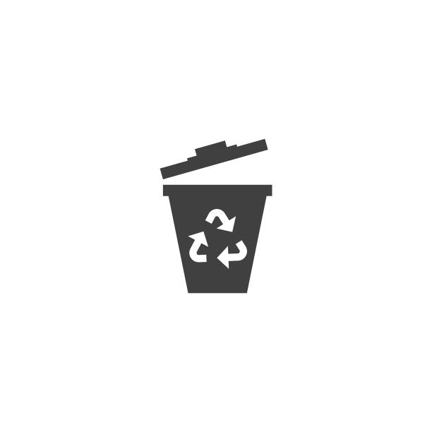 垃圾图标矢量插图设计图片下载