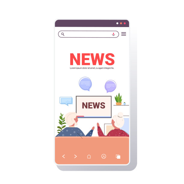 老夫妇看电视，讨论电视上的每日新闻节目，祖父母在一起度过时光图片下载